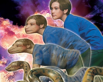 ANIMORPHS #53: THE ANSWER art print, signed and numbered by the artist