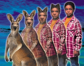 ANIMORPHS #44: THE UNEXPECTED art print, signed and numbered by the artist