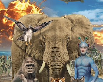 MEGAMORPHS #03 CUTBACK: Elfangor's Secret art print, signed and numbered by the artist