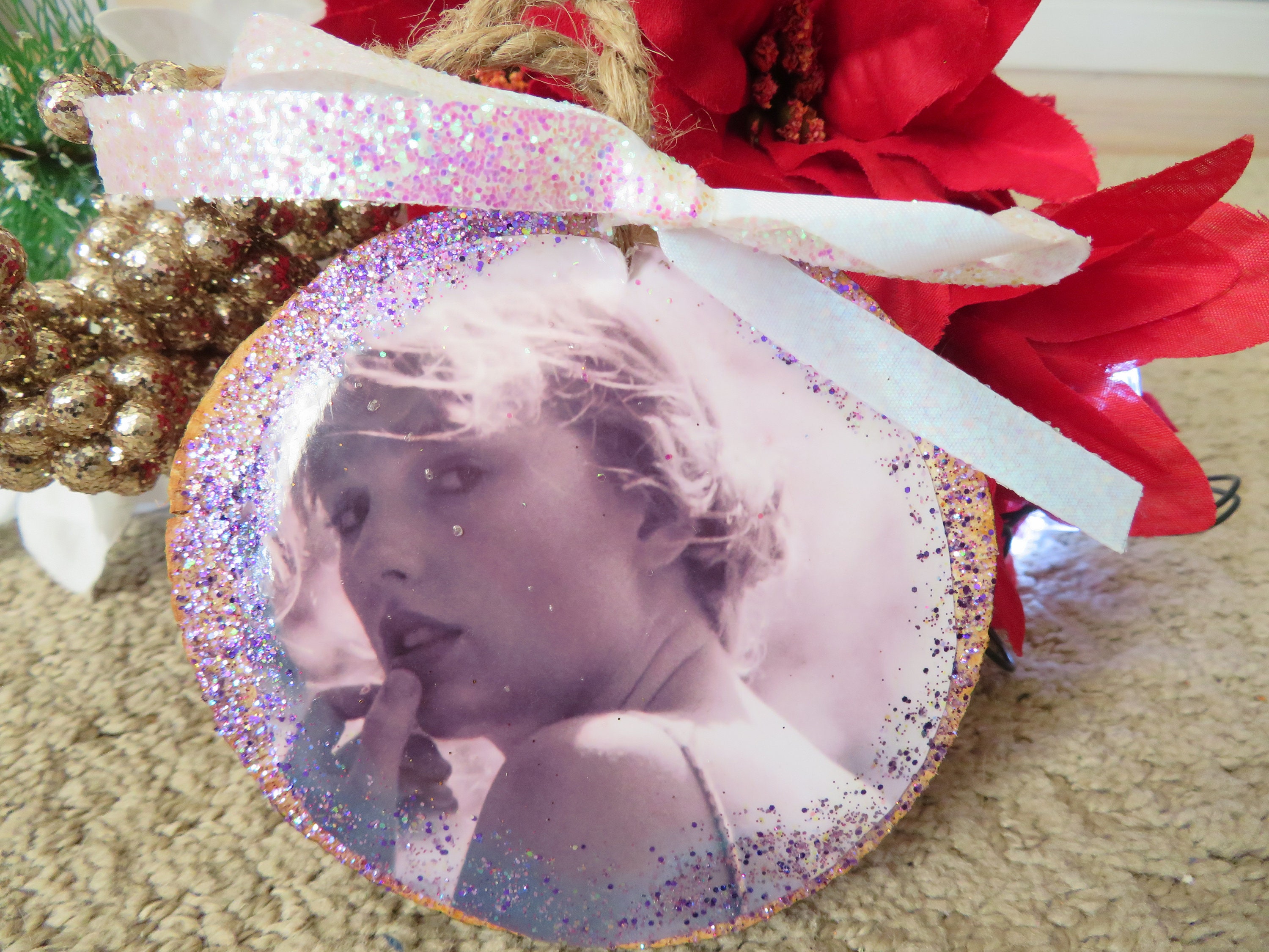 Folklore Taylor Swift Wood Christmas Ornament Etsy UK