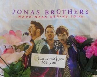I'm a sucker for you Jonas Brothers Bookmark