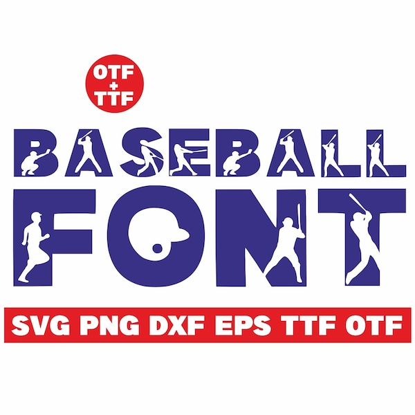 Baseball font svg, baseball alphabet, sport font, varsity font svg, baseball letters svg, varsity alphabet