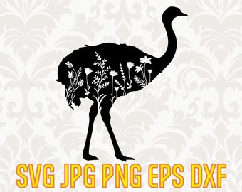 Download Ostrich Silhouette Etsy PSD Mockup Templates
