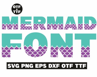 mermaid letters etsy
