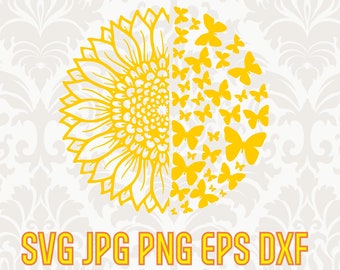Download Free Sunflower Svg Cut File Etsy SVG Cut Files