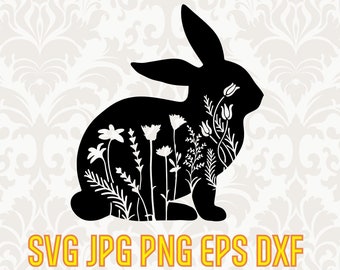 Download Rabbit Svg Etsy