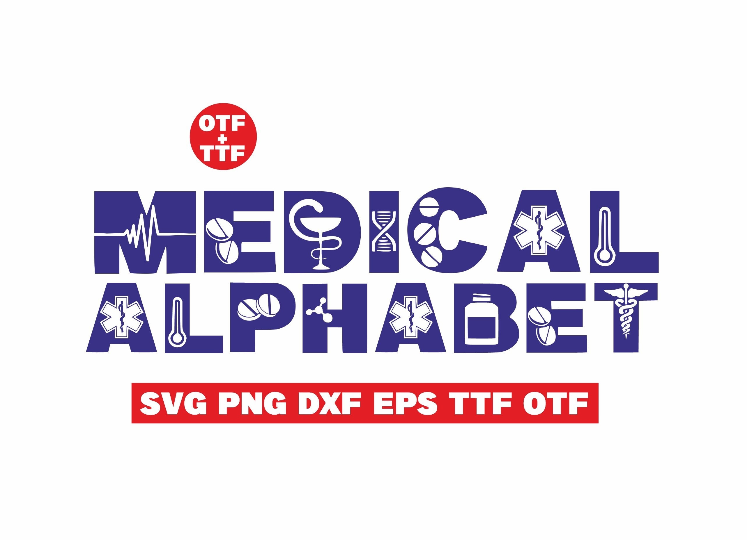 Medical Font Svg Doctor Font Nurse Font Nurse Life Svg Etsy Hong Kong