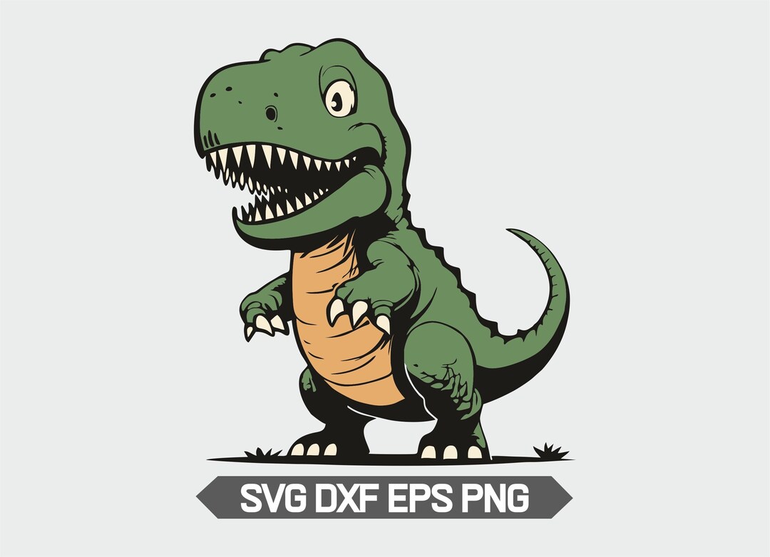 Tyrannosaurus Rex Svg, Baby Trex Svg, Cute Trex Svg, Dino Birthday Png