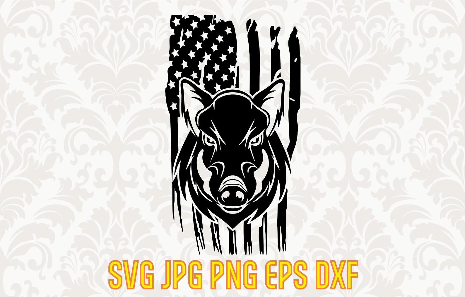Hog Hunting SVG
