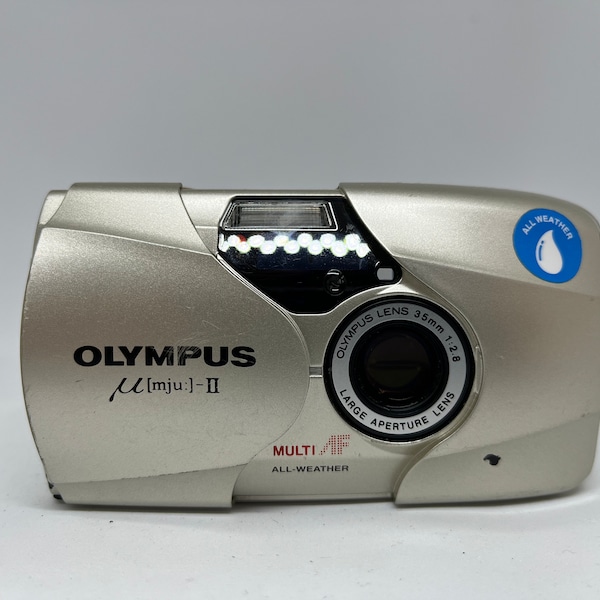 Olympus Mju Ii I 35mm Film Camera Point and Shoot Etsy Australia