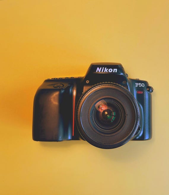 Nikon F50 Vintage 35mm Film Camera Nikkor AF 35-80mm
