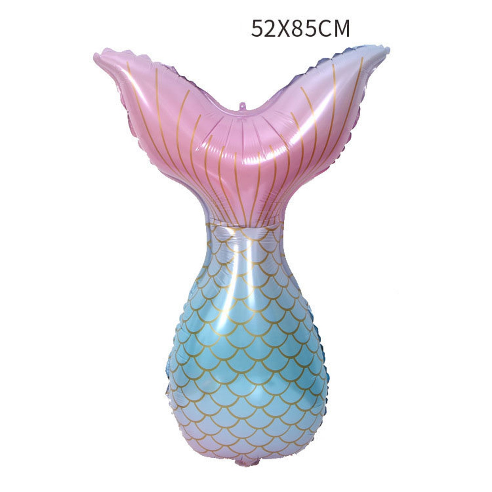 Mermaid Tail Foil Balloon Helium Ballons Party Birthday Etsy