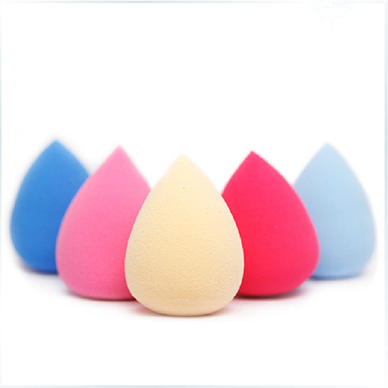2 X Teardrop Beauty Foundation Sponge Egg shape Make up Etsy