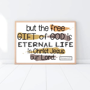 Romanos 3:23 Versículo da Bíblia para impressão Arte das Escrituras DOWNLOAD INSTANTÂNEO