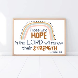 Isaiah 40:41 Bible Verse Printable Scripture Art INSTANT DOWNLOAD