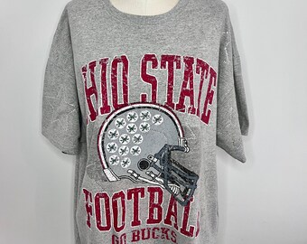 Ohio State Rhinestone Transfer Rhinestone Ohio State Shirt - Etsy