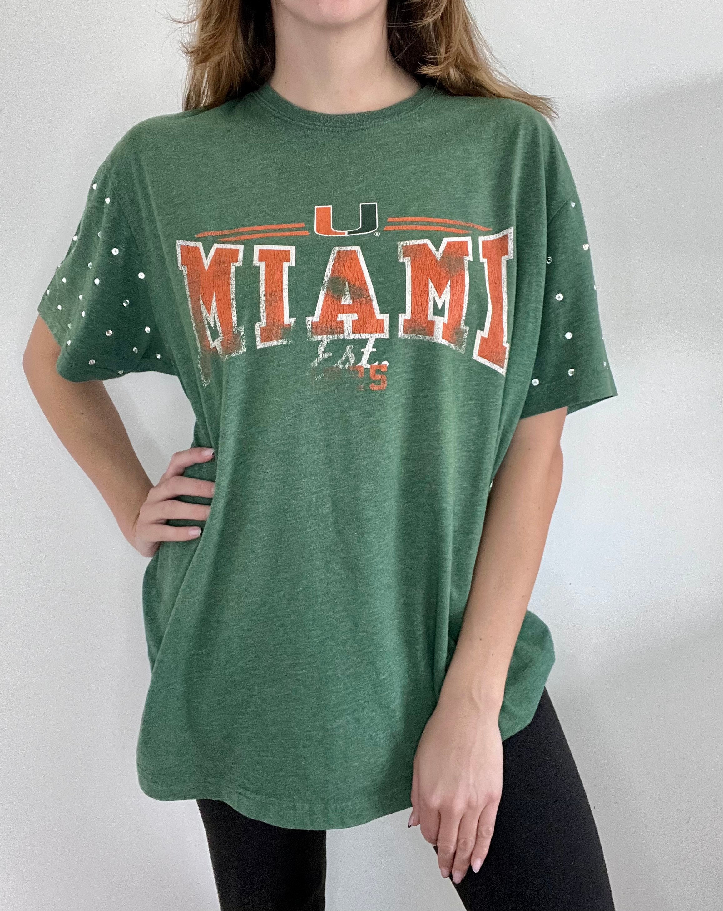Vintage University Of Miami Hurricanes T-shirt 