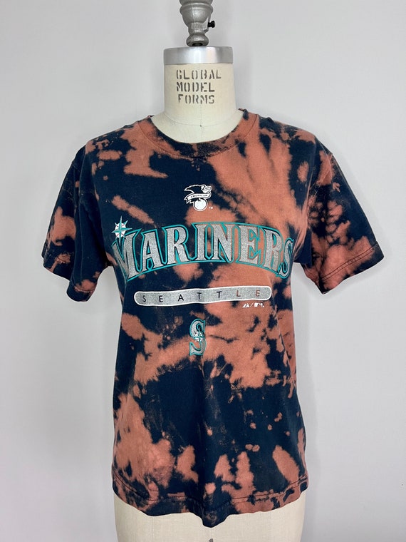 seattle mariners tie dye shirt
