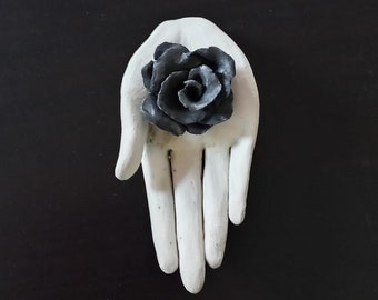 手作りシャモット粘土彫刻：現代アートオブジェ - Etsy 日本