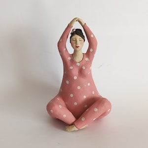 Kunstwerk, handgemacht, Keramik, Figur, Skulptur, moderne Figur, Wohnkultur, Tonkunst, Keramikskulptur, Kunstobjekt
