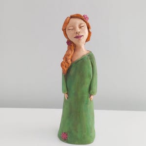 Artwork, Handmade, Ceramic, Figure, Sculpture, Modern Figurine, Home Decor, Clay art,  Ceramic Sculpture, Art Object