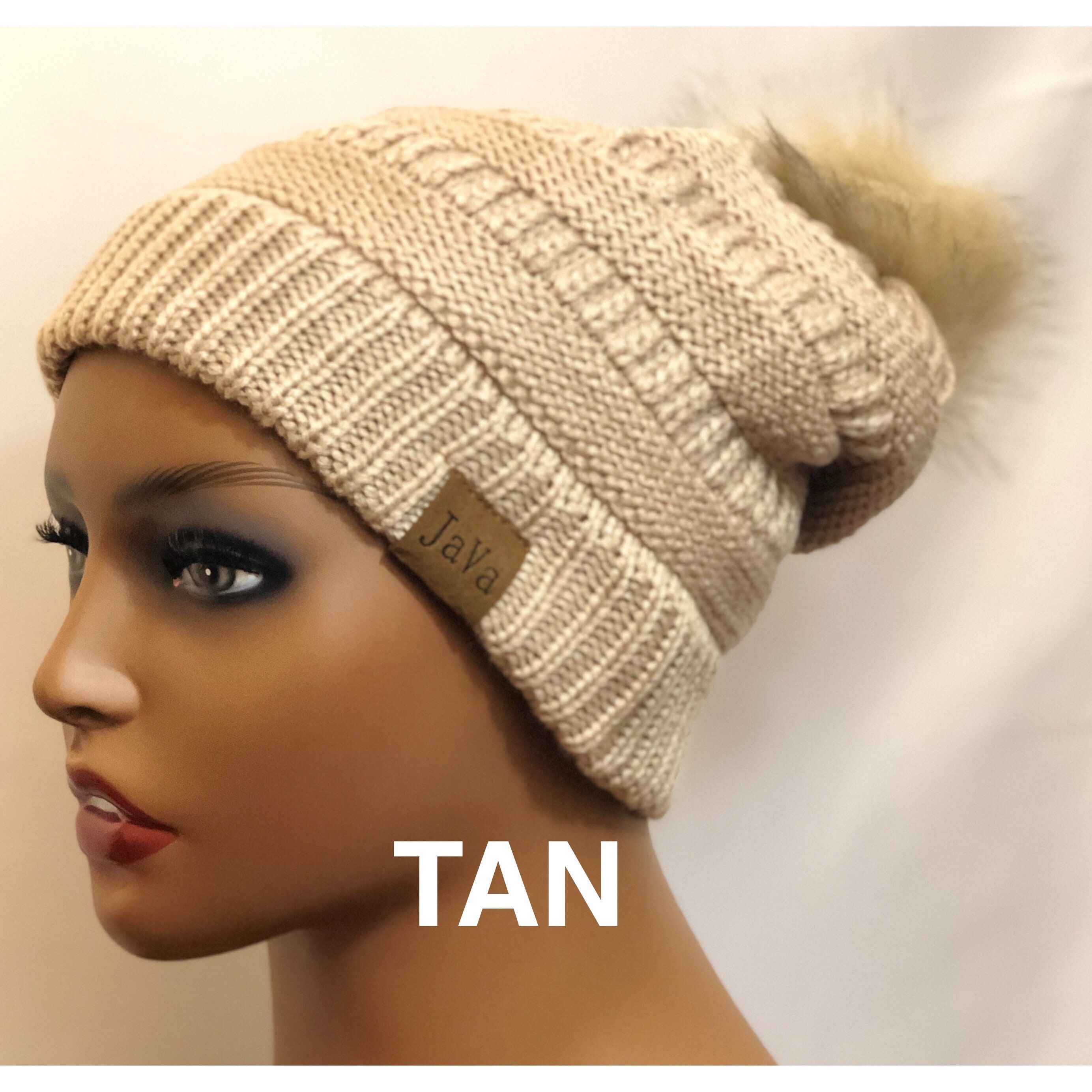 puffy winter hat