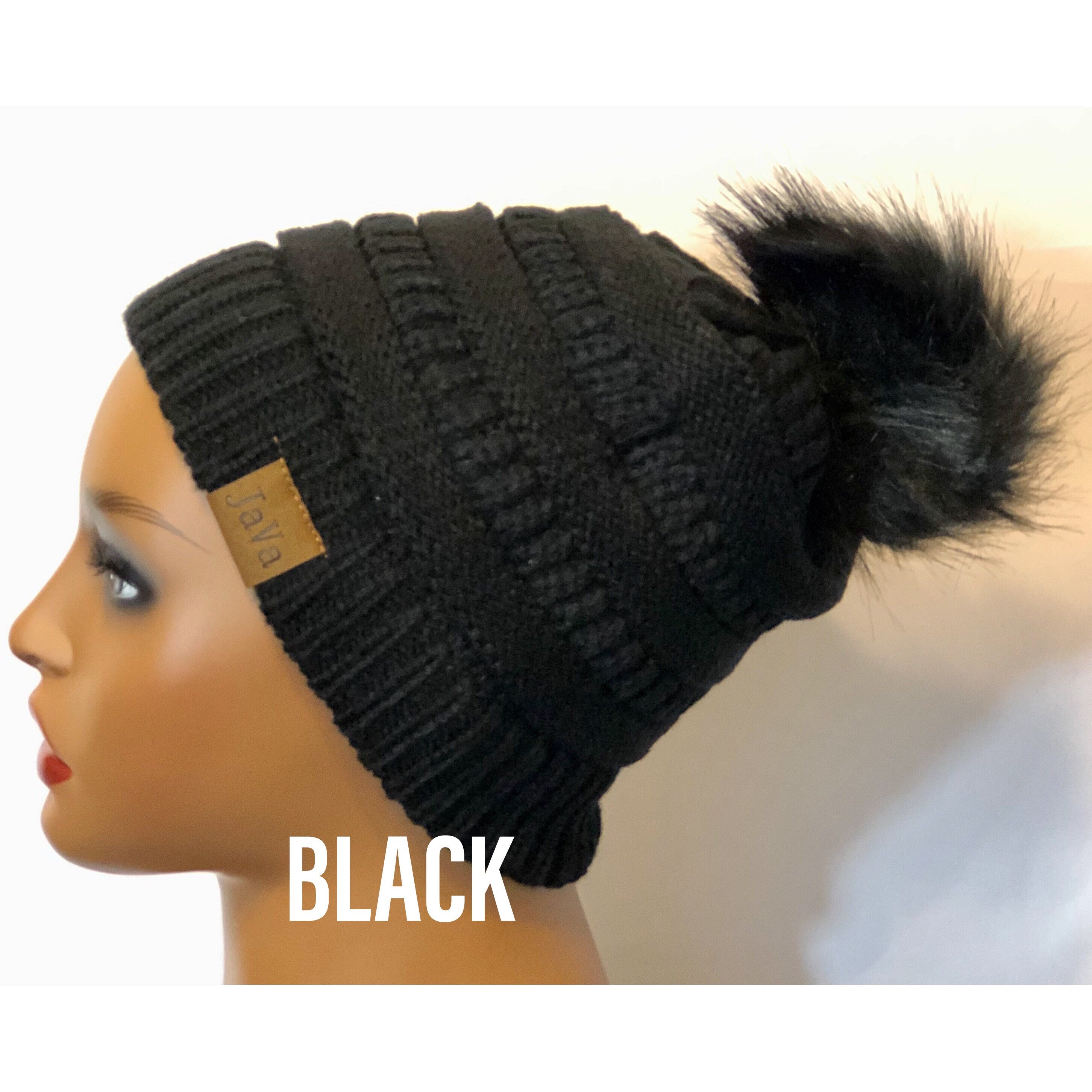 puffy winter hat