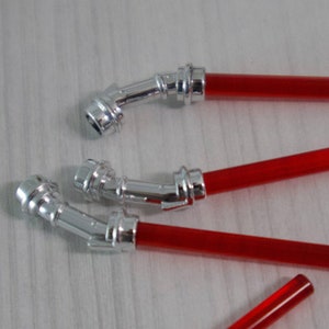 New Lego Bulk Star Wars Red Angled Lightsabers