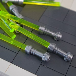 New Lego Bulk Star Wars Green Lightsabers