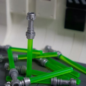 New Lego Bulk Star Wars Green Lightsabers