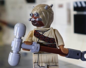 Ny Lego Star Wars Tusken Raider-figur med klubba/hammarvapen
