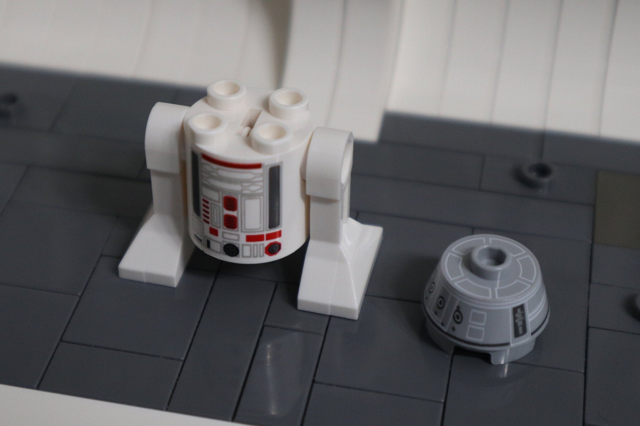 Minifiguras Lego Star Wars-Astromech Droid R4-G0 Rara 