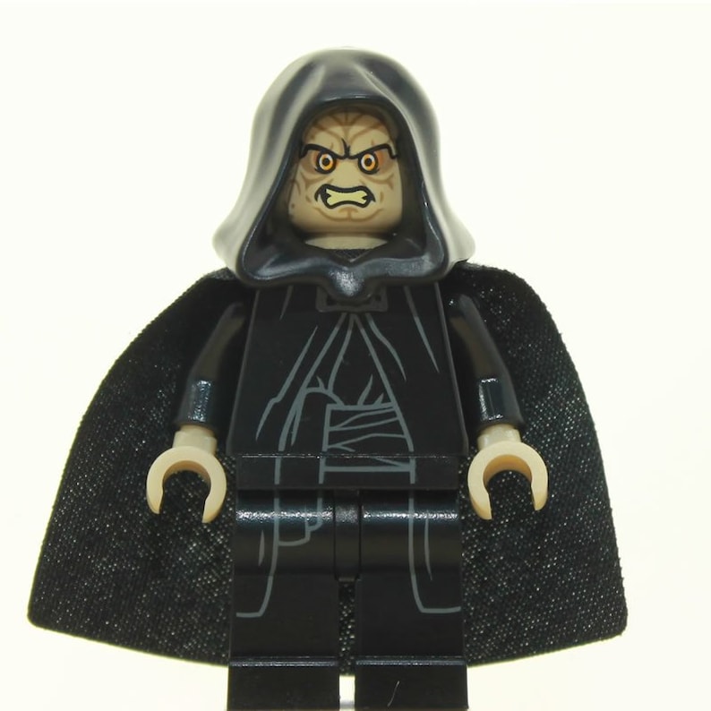New Lego Star Wars Emperor Palpatine Minifigure Etsy Canada