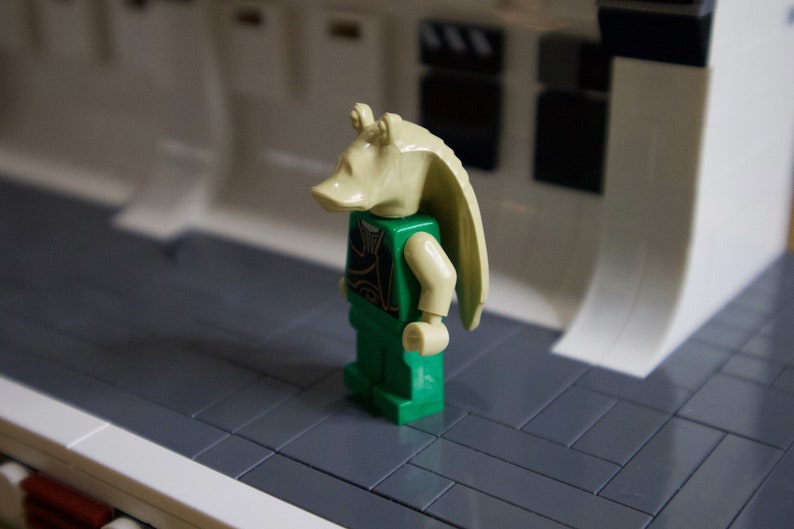 New Lego Star Wars Gungan Green Soldier Minifigure