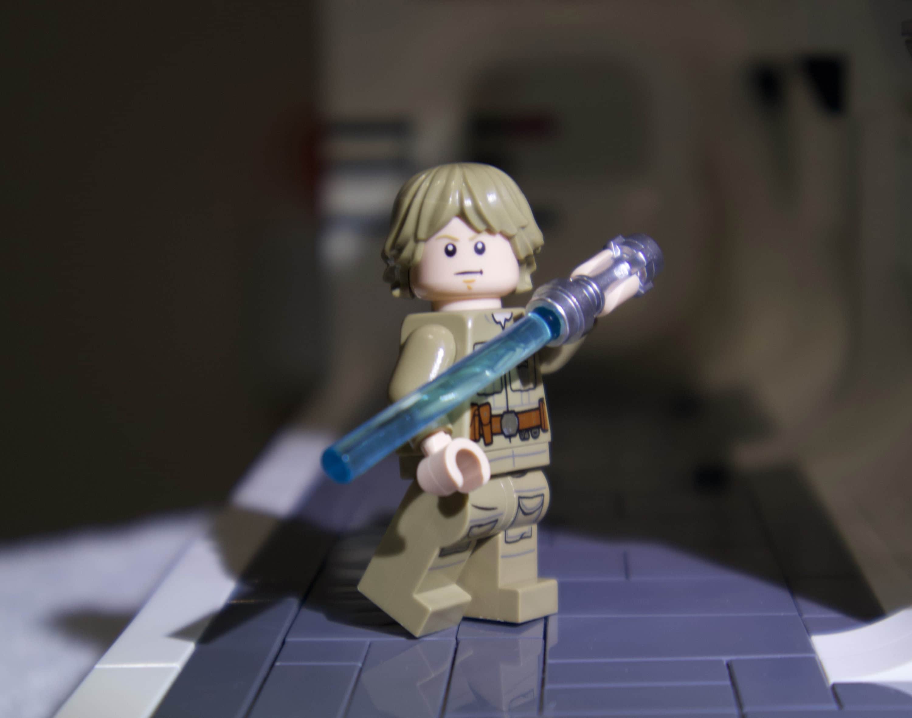 New Lego Star Wars Luke Skywalker on Bespin Minifigure comes With Lightsaber Etsy