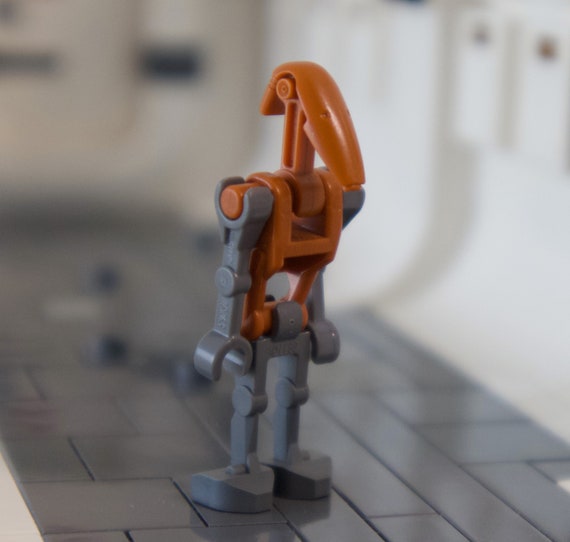20 X Gris-super batalla Star Wars Droid Ejército Ejército Mini Figuras De Lego Personalizado 