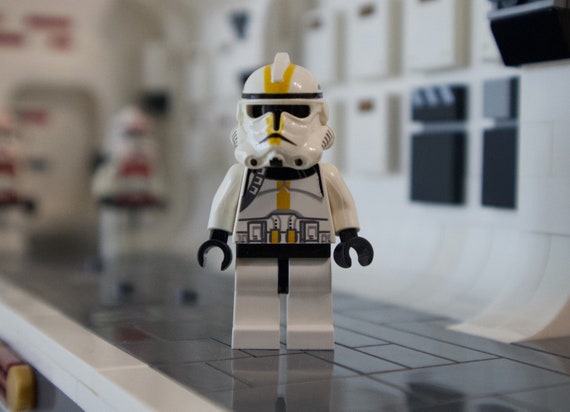 Nueva lego Star Wars 3 Yellow Clone Trooper - Etsy España
