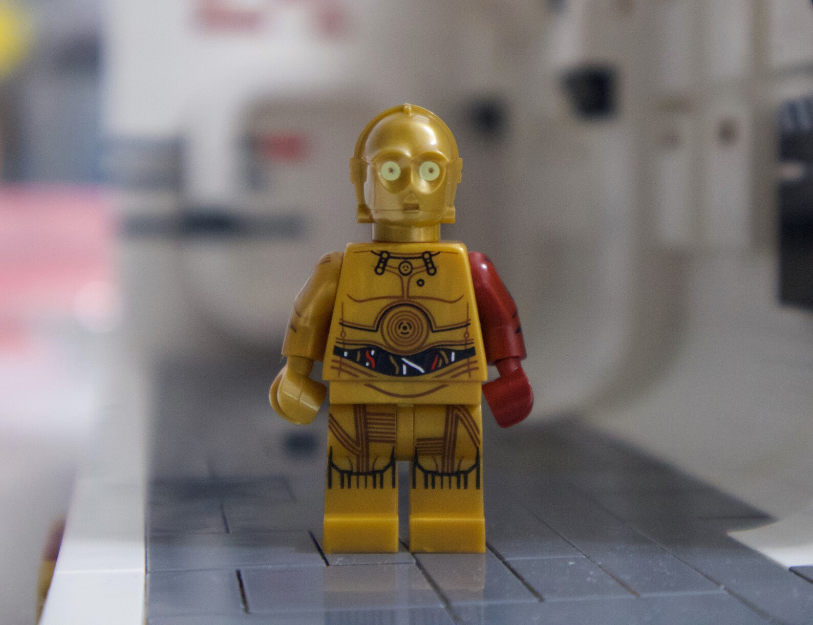 New Lego Star Wars C3-PO Protocol Droid red Arm Version | Etsy
