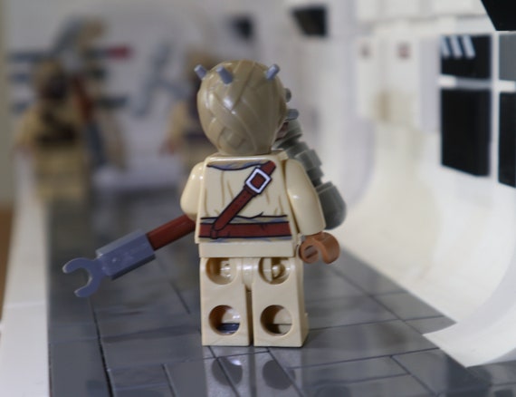 handleiding ga sightseeing Oorzaak New Lego Star Wars Tusken Raider Figure With Mace/hammer - Etsy