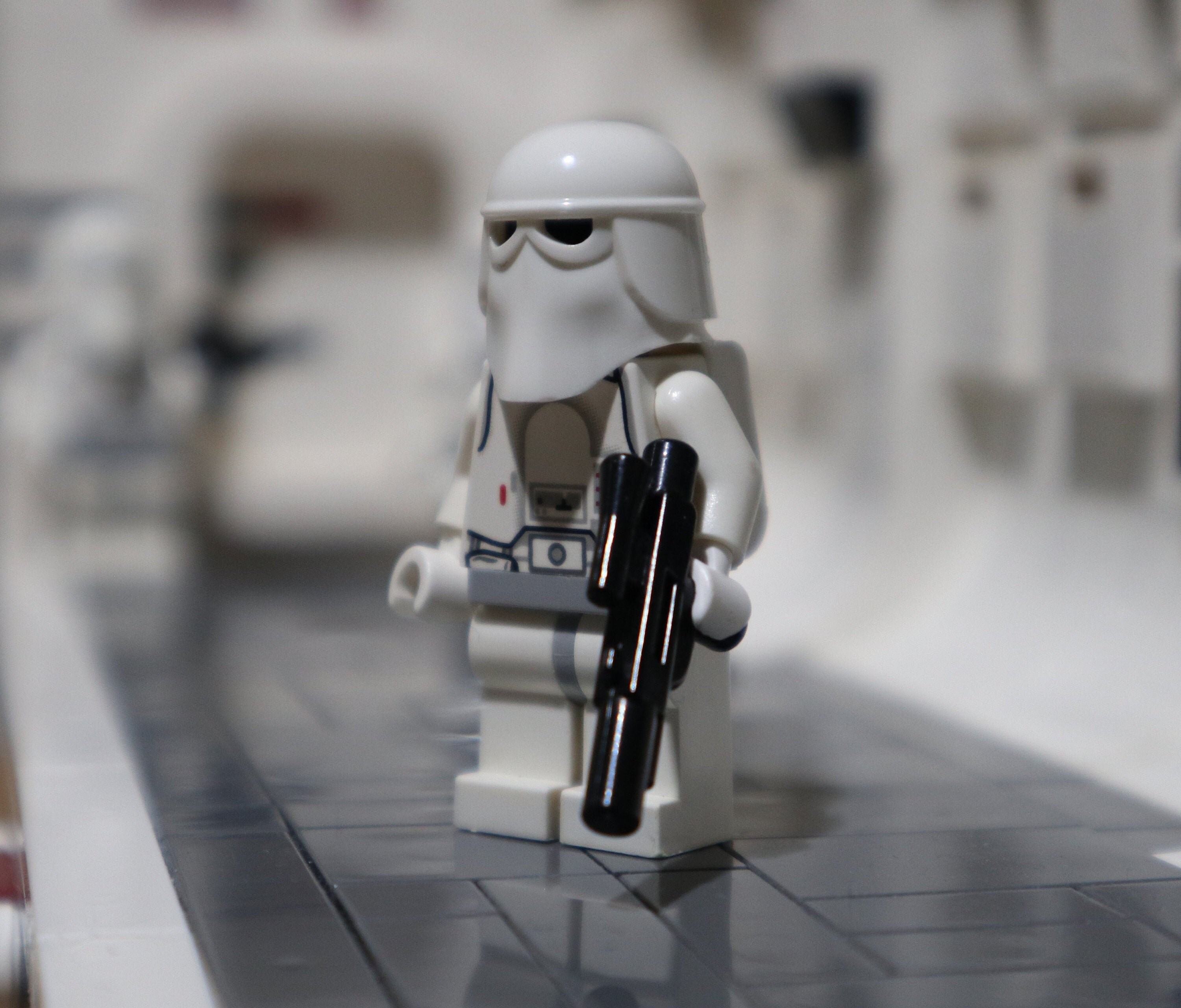 custom lego snowtrooper