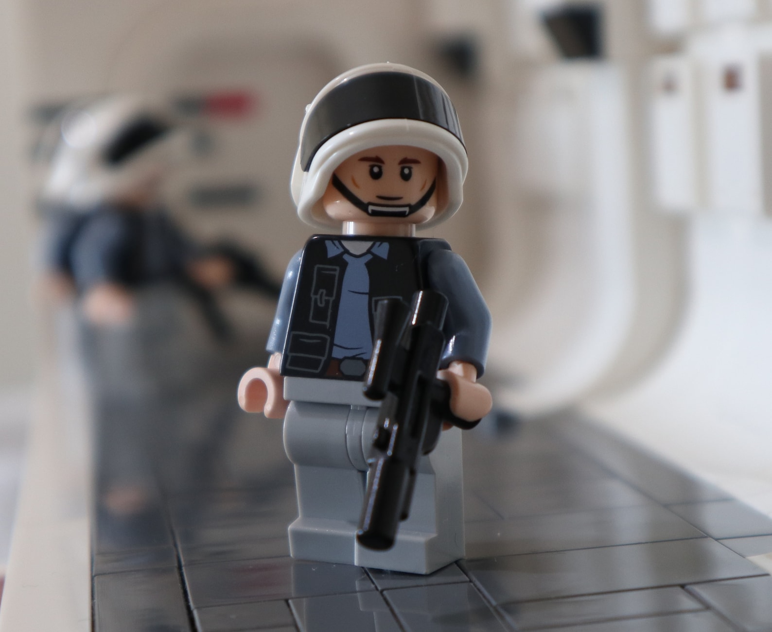New Lego Star Wars Rebel Fleet Trooper Minifigure with Blaster Etsy