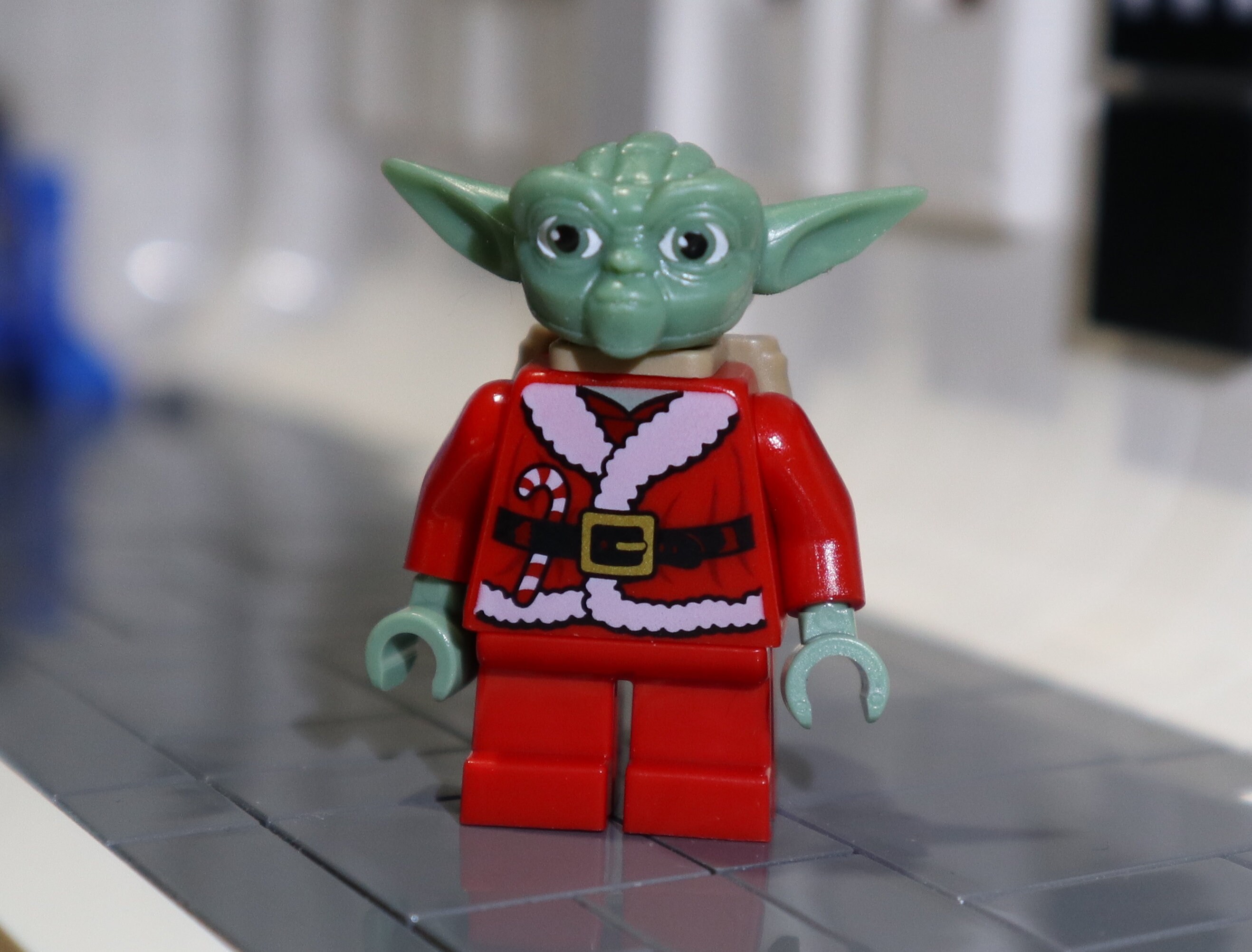 santa yoda lego