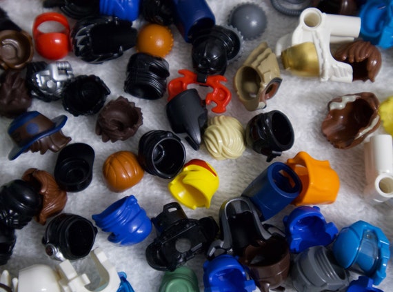Lego Minifigure Body Parts Set 20x Piece Lot Head Torso Legs Headgear Etsy Canada