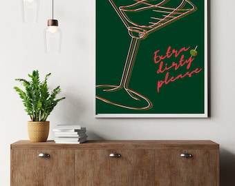 Dirty Martini Digital Print