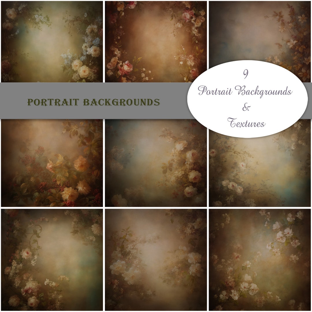 Master Background Design Old Master Floral Backdrops/old Master Backdrops/backgrounds/digital ...