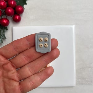 Cookie Sheet Clay Cutter  |  Holiday Cookie Tray Polymer Clay Cutter for Fall Earrings and Cozy Autumn Baking Theme
