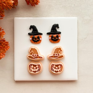 2026 Jack O Lantern Pumpkin | Halloween Polymer Clay Cutter Pumpkin Spooky Fall