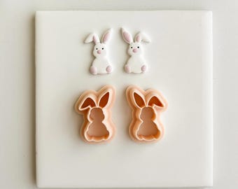 Bunny Standing Clay Cutter | Polymer Clay Cutter for DIY Easter Earrings Cute Jewelry and Handmade Spring Accessories