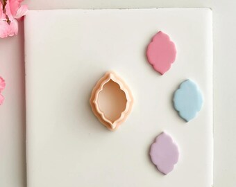 Elegant Shape No. 11 Clay Cutter | Polymer Clay Cutter for DIY Minimalist Earrings Geometric-Themed Jewelry and