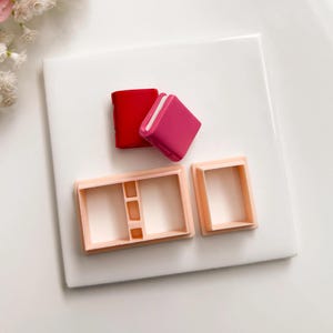 Book Builder Clay Cutter | Polymer Clay Cutter for DIY Literature Earrings Reading-Themed Jewelry and Handmade Smart image 5